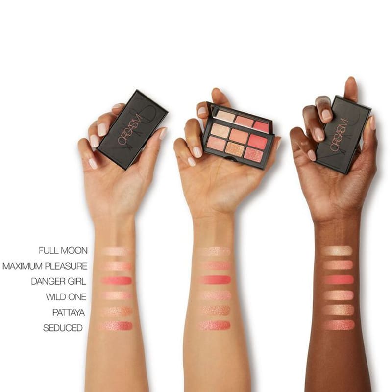 MINI EYESHADOW PALETTE ORGASM - MINI PALETA DE SOMBRAS ORGASM 0,7G