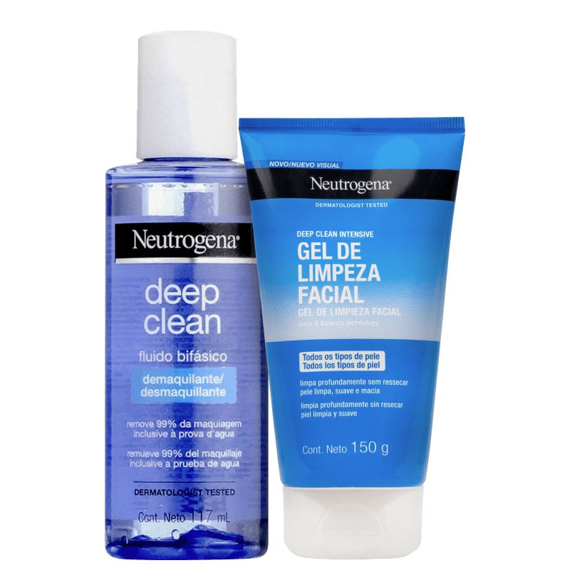 Kit Neutrogena Deep Clean Duo (2 Produtos)