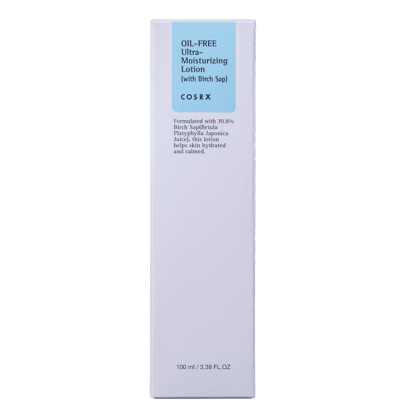 Cosrx Oil Free Ultra Moisturizing Lotion With Birch Sap - Loção Hidratante Facial 100ml