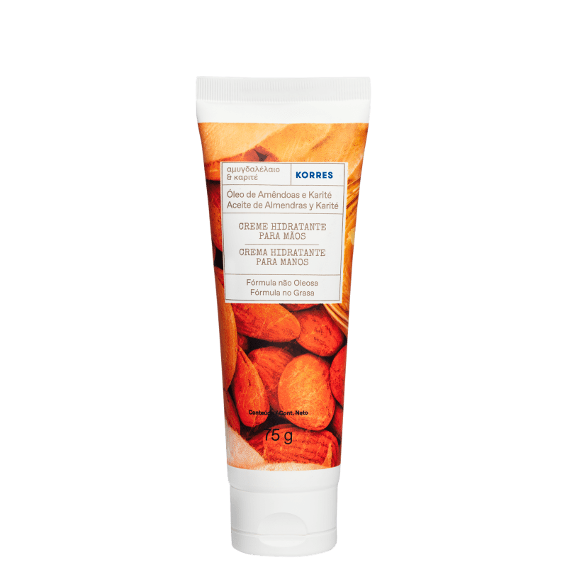 Korres Óleo de Amêndoa e Manteiga de Karitê - Creme Para Mãos 75ml Menor preço em Korres Óleo de Amêndoa e Manteiga de Karitê - Creme Para Mãos 75ml