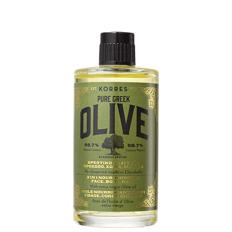 Korres Pure Greek Olive 3 em 1 - Óleo Multifuncional 100ml