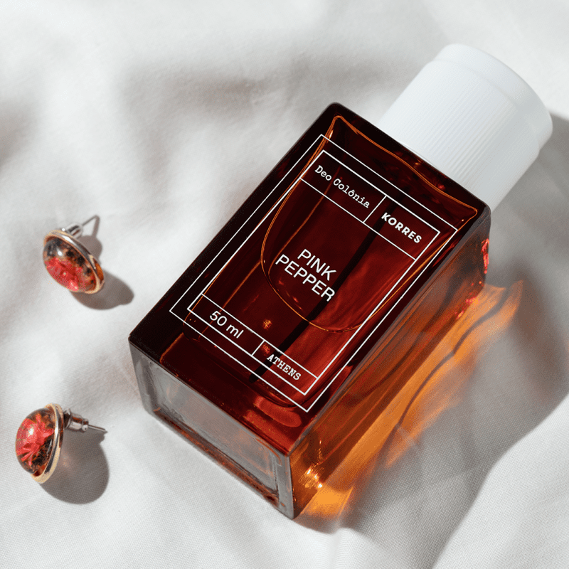 Novo Korres Pimenta Rosa Desodorante Colônia Spray – Fragrância Feminina - 50ml