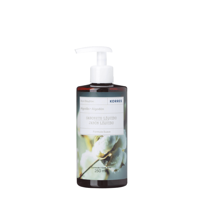 Korres Algodão Sabonete Líquido Extra Hidratante - 250ml