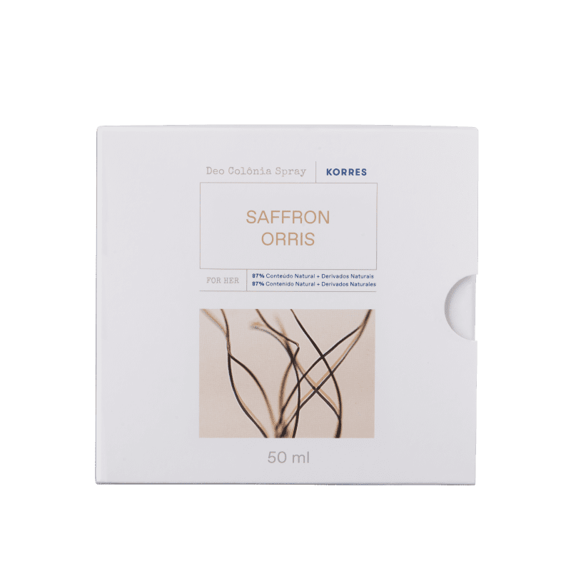 Korres Saffron Orris Desodorante Parfum Spray – Fragrância Feminina - 50ml