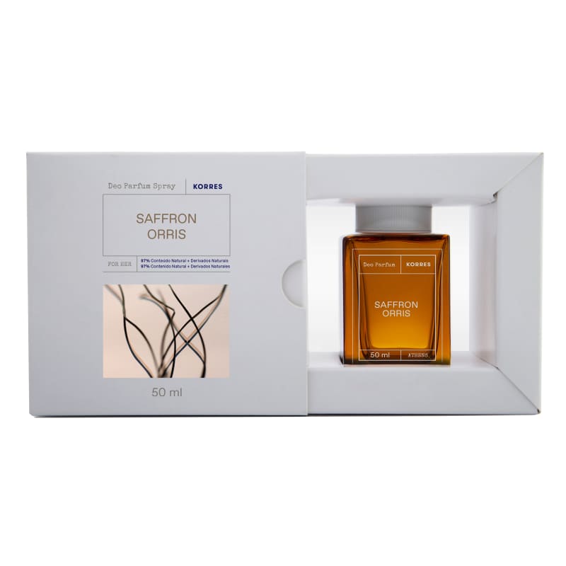 Korres Saffron Orris Desodorante Parfum Spray – Fragrância Feminina - 50ml