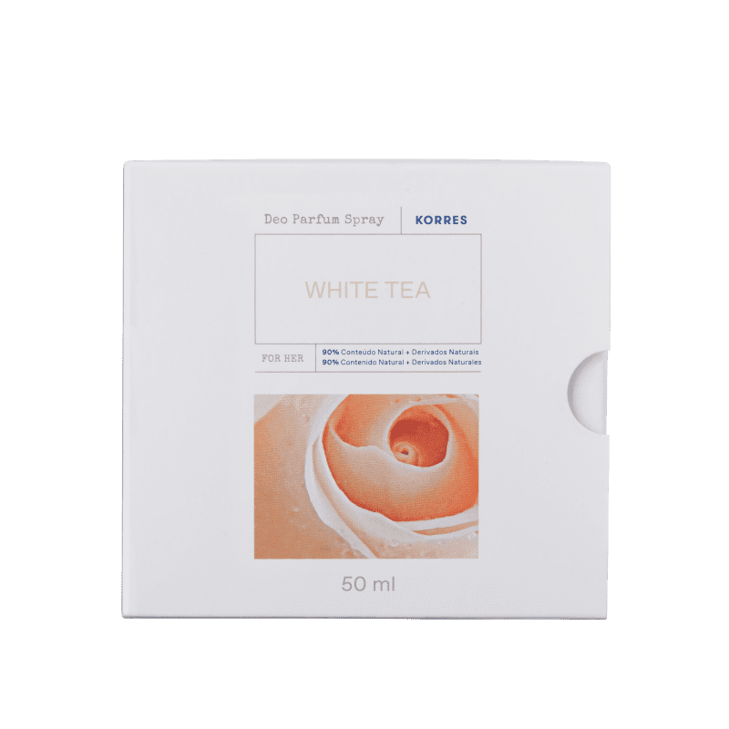 Korres White Tea Desodorante Parfum Spray – Fragrância Feminina - 50ml
