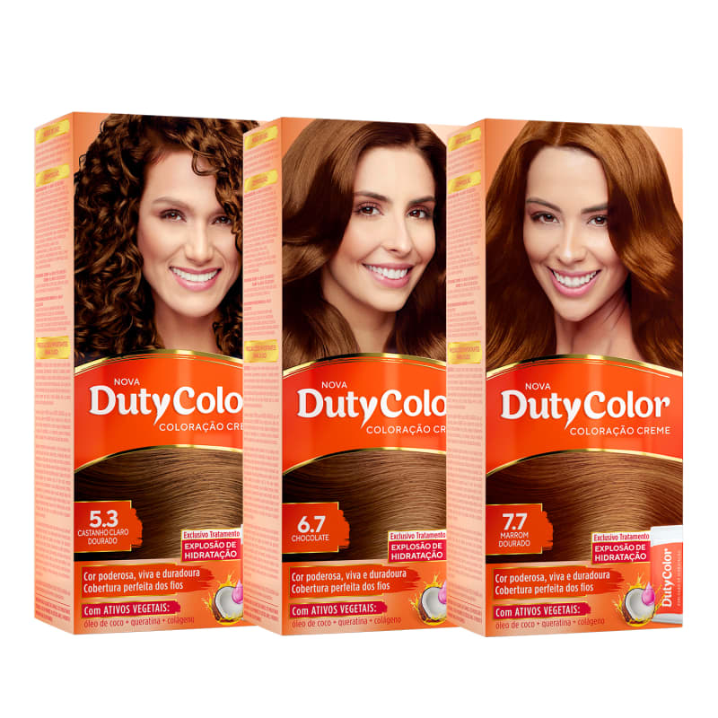 Kit DutyColor Cores da Hariany Almeida 5.3 - 7.7 + 6.7