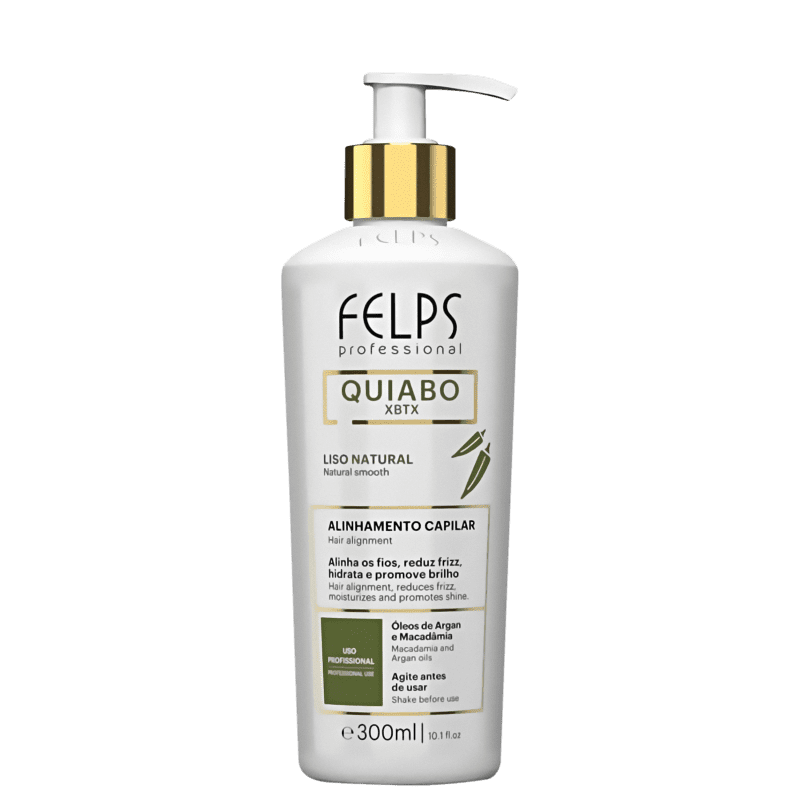 Felps Professional XBTX OKRA Quiabo - Selagem Térmica 300ml Menor preço em Felps Professional XBTX OKRA Quiabo - Selagem Térmica 300ml