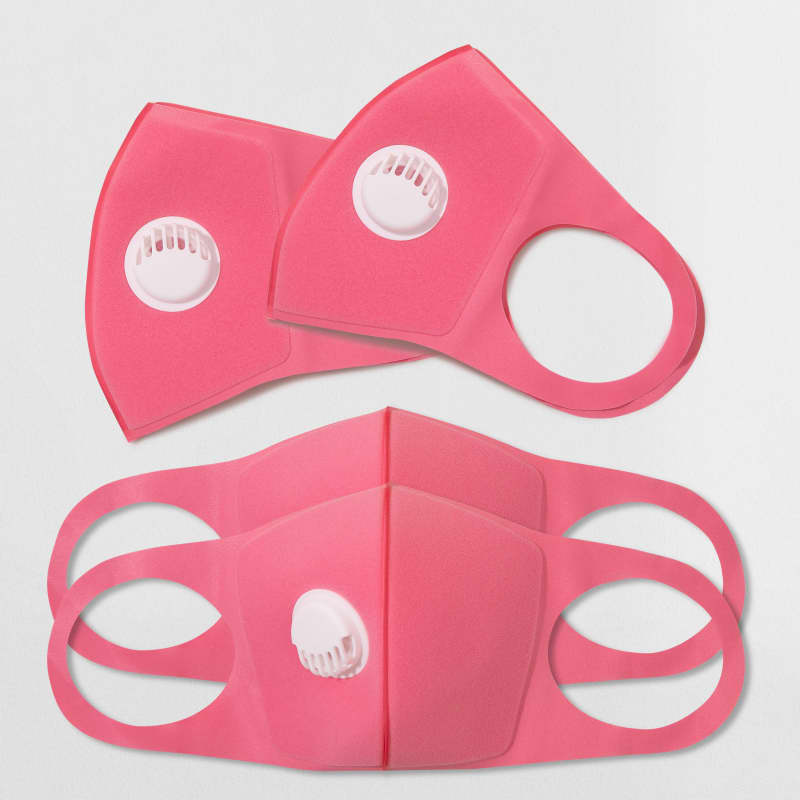 Kit 4 Máscaras de Proteçao Rosa