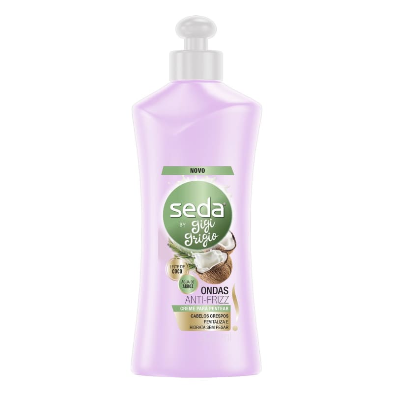 Creme para Pentear Seda Ondas Antifrizz by Gigi Grigio Frasco 300ml