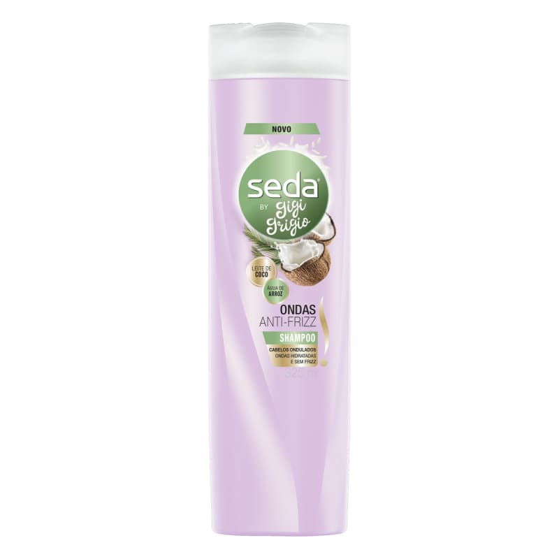 Shampoo Seda Ondas Antifrizz by Gigi Grigio Frasco 325ml