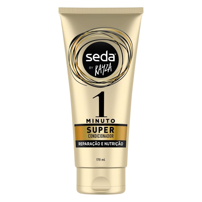 Super Condicionador Seda 1 Minuto Reparação e Nutrição by Rayza Bisnaga 170ml