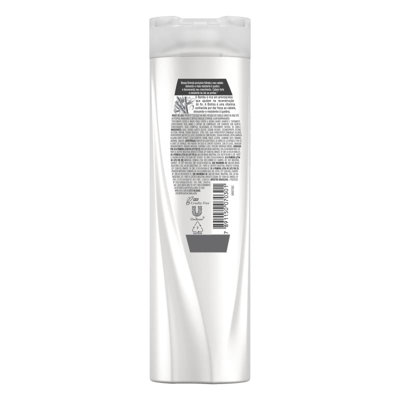 Shampoo Seda Recarga Natural Bambu e Biotina Frasco 325ml