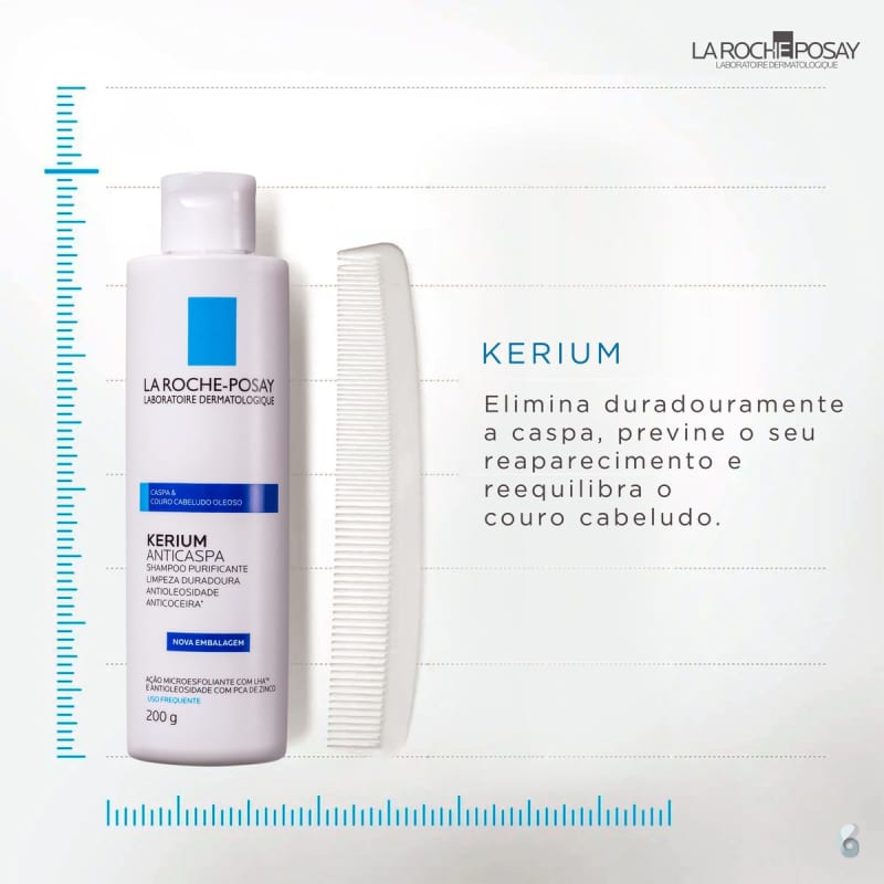 La Roche-Posay Kerium - Shampoo Anticaspa 200ml