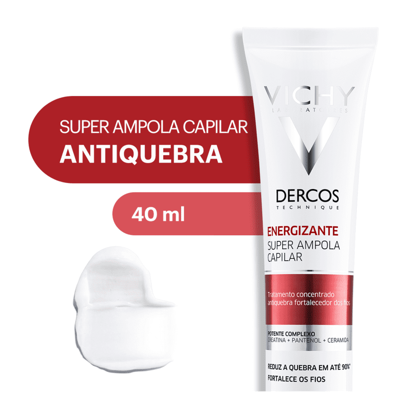 Vichy Dercos Energizante - Ampola Capilar 40ml
