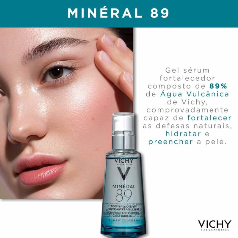 Vichy Minéral 89 - Hidratante Facial 30ml