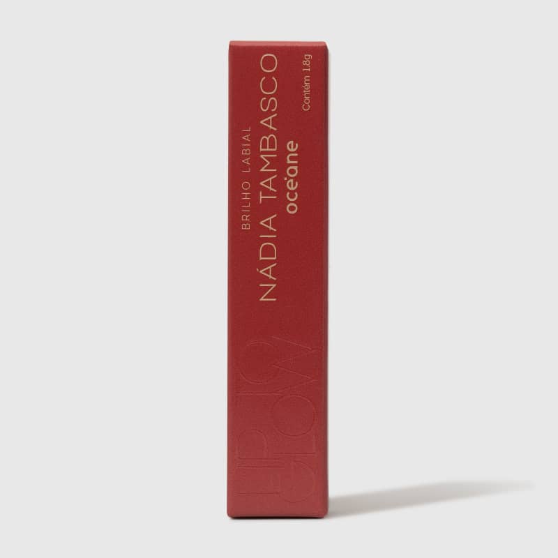 Lip To Glow Astral - Brilho Labial Vermelho Nádia Tambasco