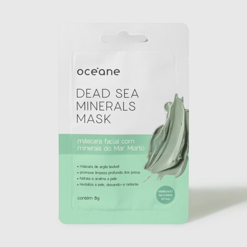 Dead Sea Minerals - Máscara Facial com Minerais do Mar Morto
