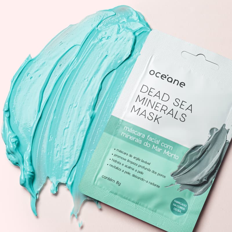 Dead Sea Minerals - Máscara Facial com Minerais do Mar Morto