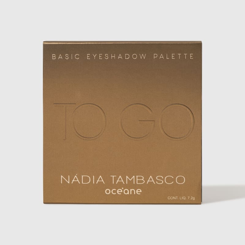 To Go - Paleta de Sombras Basic Nádia Tambasco