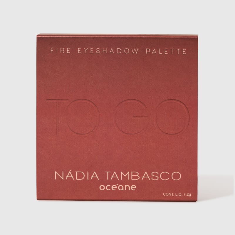 To Go - Paleta de Sombras Fire Nádia Tambasco