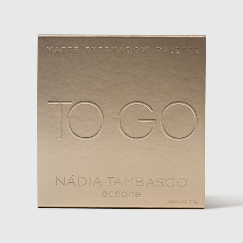 To Go - Paleta de Sombras Matte Nádia Tambasco