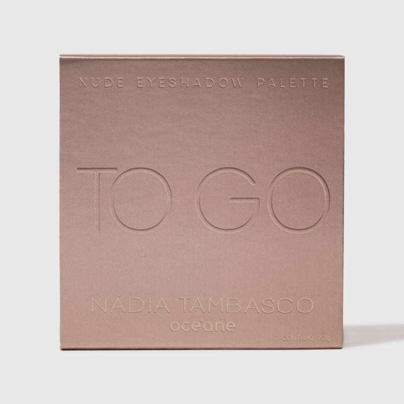 To Go - Paleta de Sombras Nude Nádia Tambasco