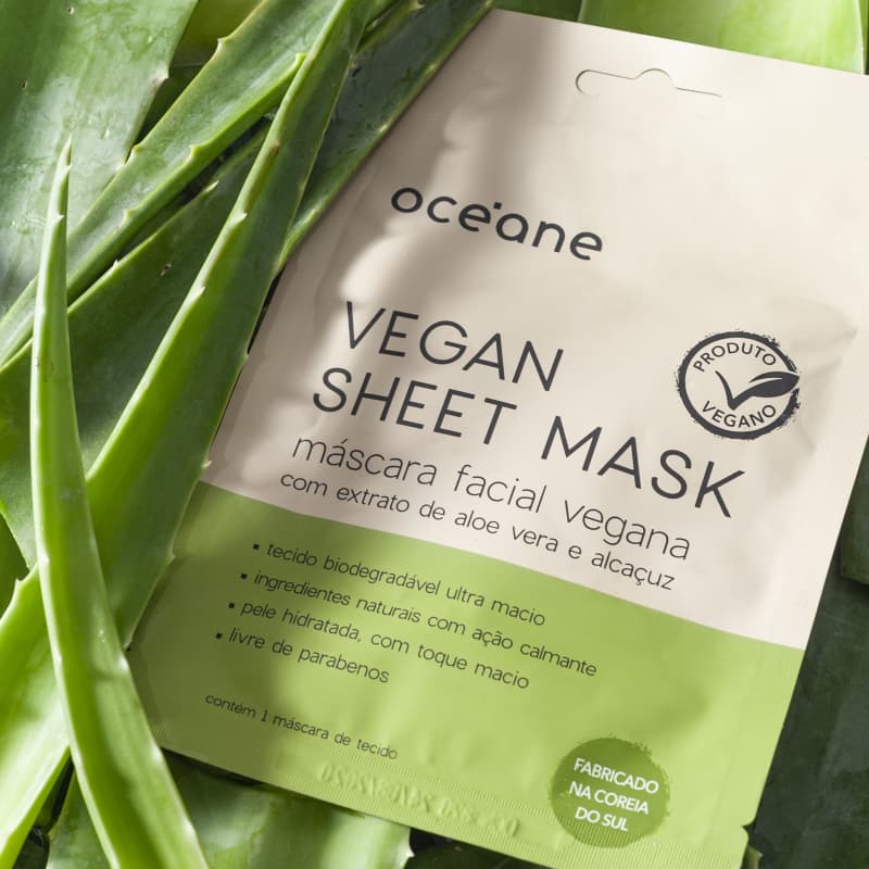 Vegan Sheet Mask - Máscara Facial Vegana