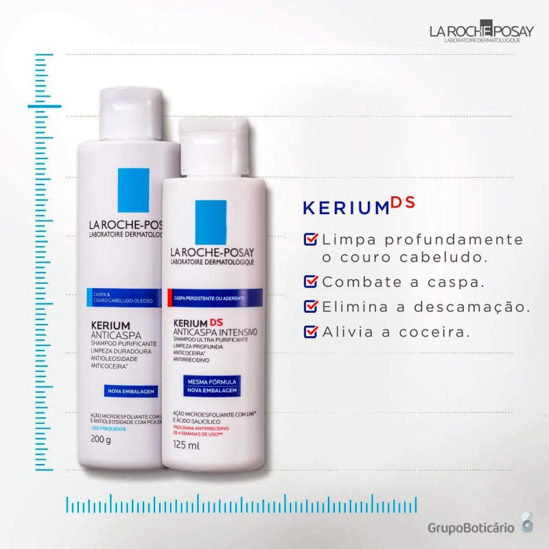 Kit La Roche-Posay Kerium Ds Super (2 Produtos)
