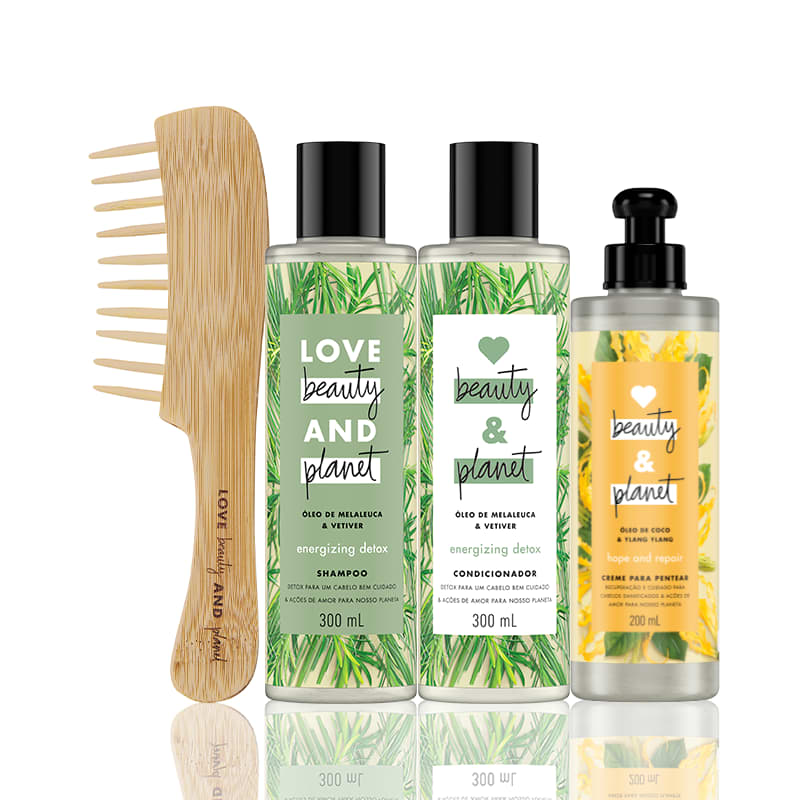 Kit Cuidado diário: Hora do detox e da hidratação + Brinde Exclusivo