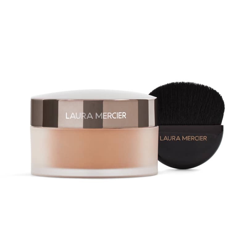 Kit Set To Glow Translucent Loose Setting Powder Medium Deep Glow 29G & Glow Powder Brush 1UN