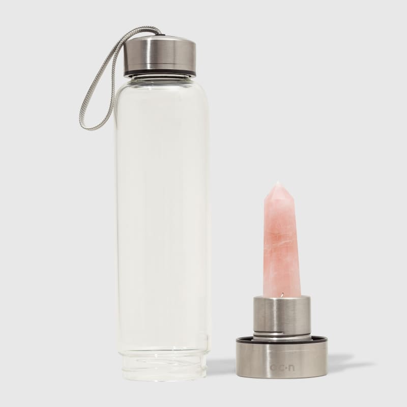 Rose Quartz Bottle - Garrafa de Quartzo Rosa 550ml