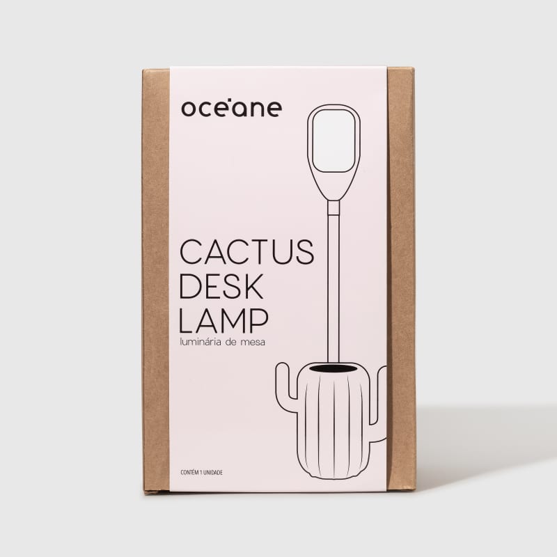 Cactus Desk Lamp - Luminária de Mesa Cacto