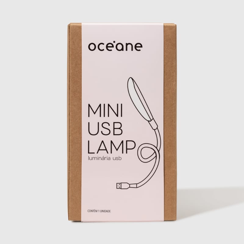 Min USB Lamp - Mini Luminária USB Branca