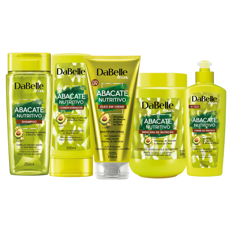 Kit Abacate Nutritivo Completo (5 Produtos)