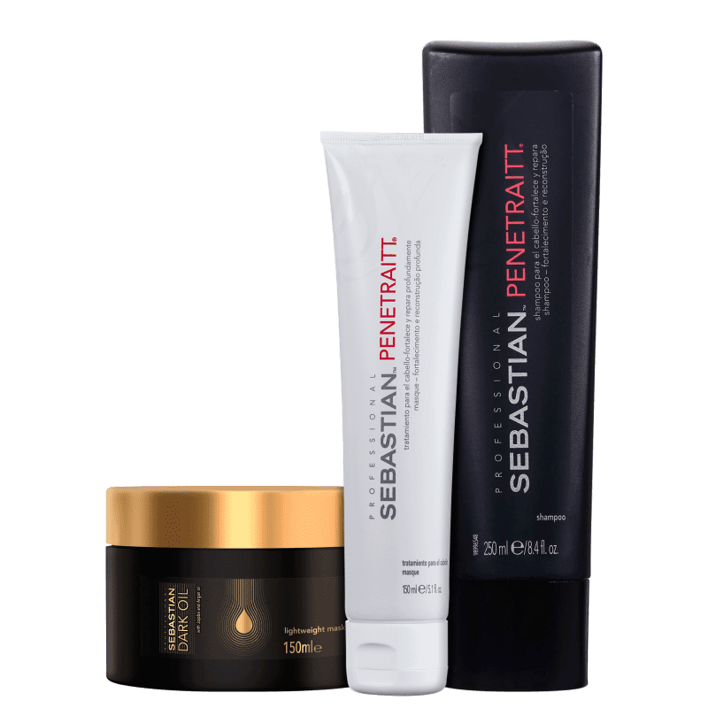 Kit Sebastian Professional Dark Oil Penetraitt (3 Produtos) Menor preço em Kit Sebastian Professional Dark Oil Penetraitt (3 Produtos)
