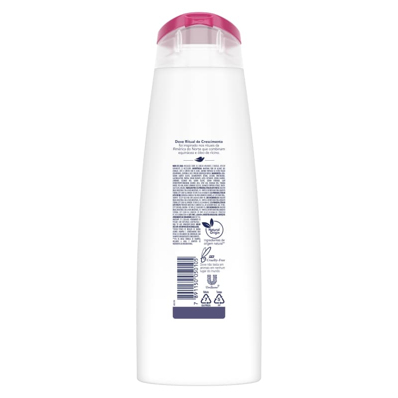 Shampoo Dove Ritual de Crescimento 400ml