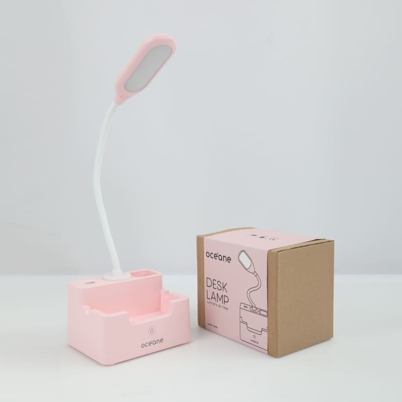Desk Lamp - Luminária de Mesa Rosa
