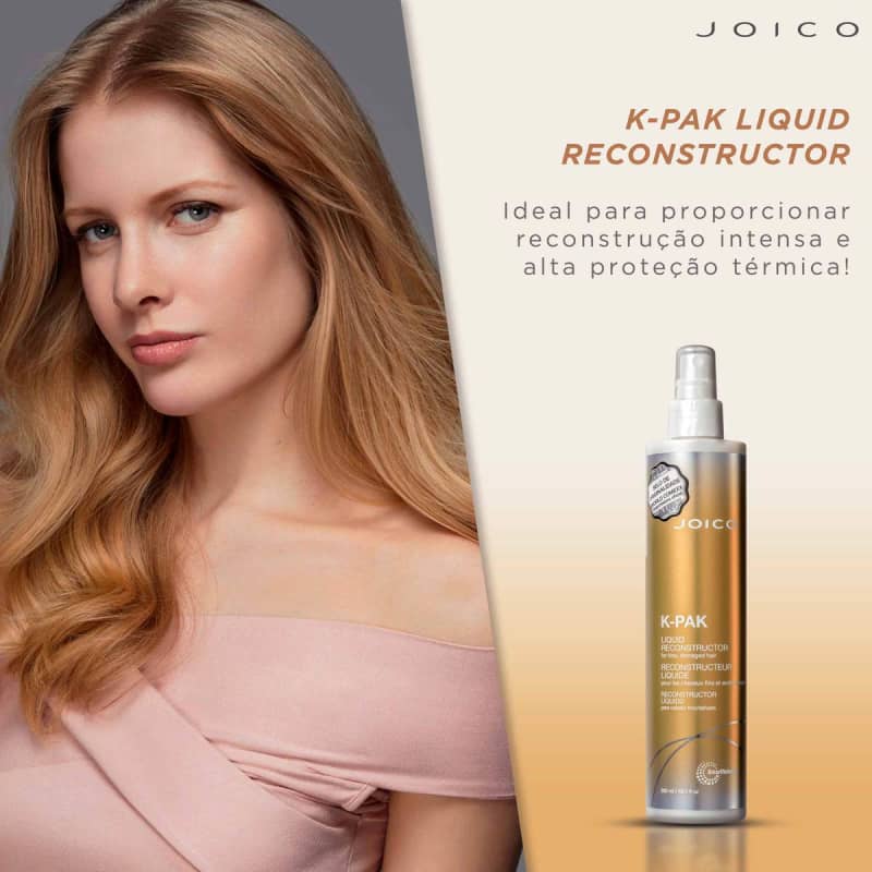 Joico K-PAK Liquid Reconstructor Smart Release - Tratamento Reconstrutor 300ml