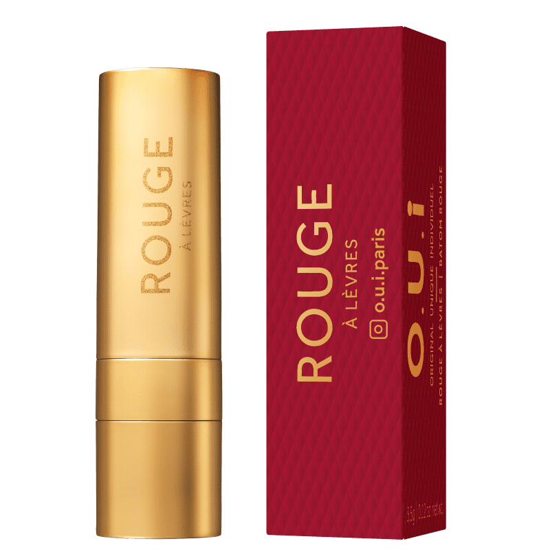 O.U.i Rouge Luxe - Batom Rouge à Lèvres, 3,5g