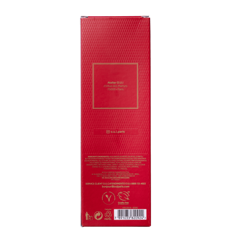 O.U.i L’Amour-Esse 142 - Loção Hidratante Desodorante Corporal 400ml