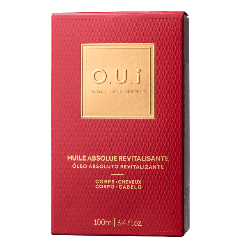 O.U.i Rouge Luxe Absolut Revitalisant - Óleo Multifuncional 100ml