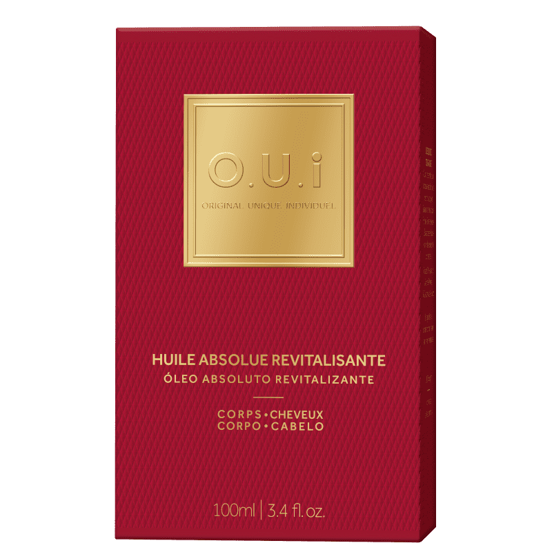 O.U.i Rouge Luxe - Óleo Absoluto Revitalizante, 100ml