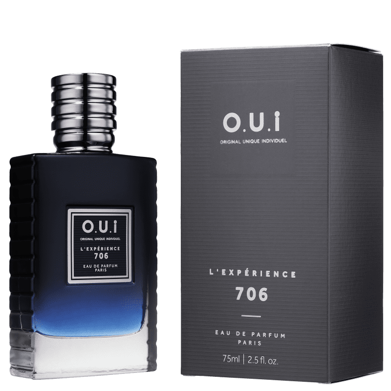 O.U.i L’Expérience 706 - Eau de Parfum Masculino, 75ml
