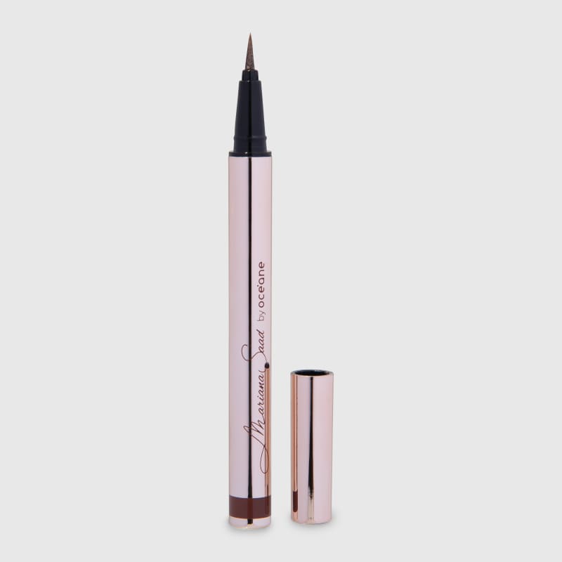 Eyeliner Real Brown Mariana Saad - Caneta Delineadora Marrom 1,8g