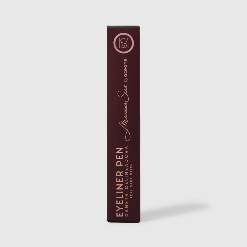 Eyeliner Real Dark Green Mariana Saad - Caneta Delineadora Verde Escuro 1,8g