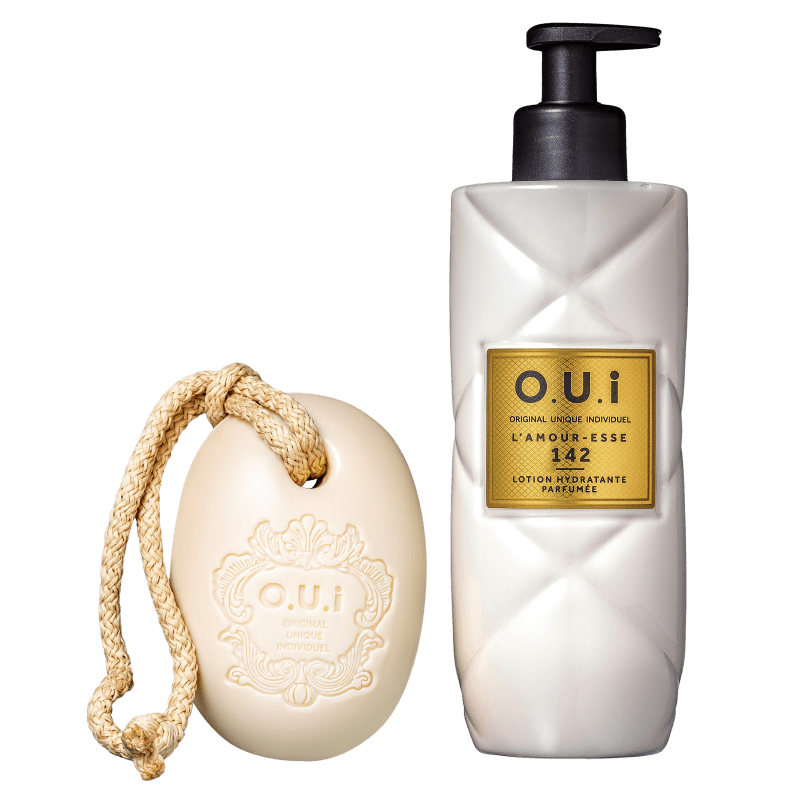 O.U.i Kit L’Amour-Esse 142 - Loção 400ml + Sabonete Barra 190g