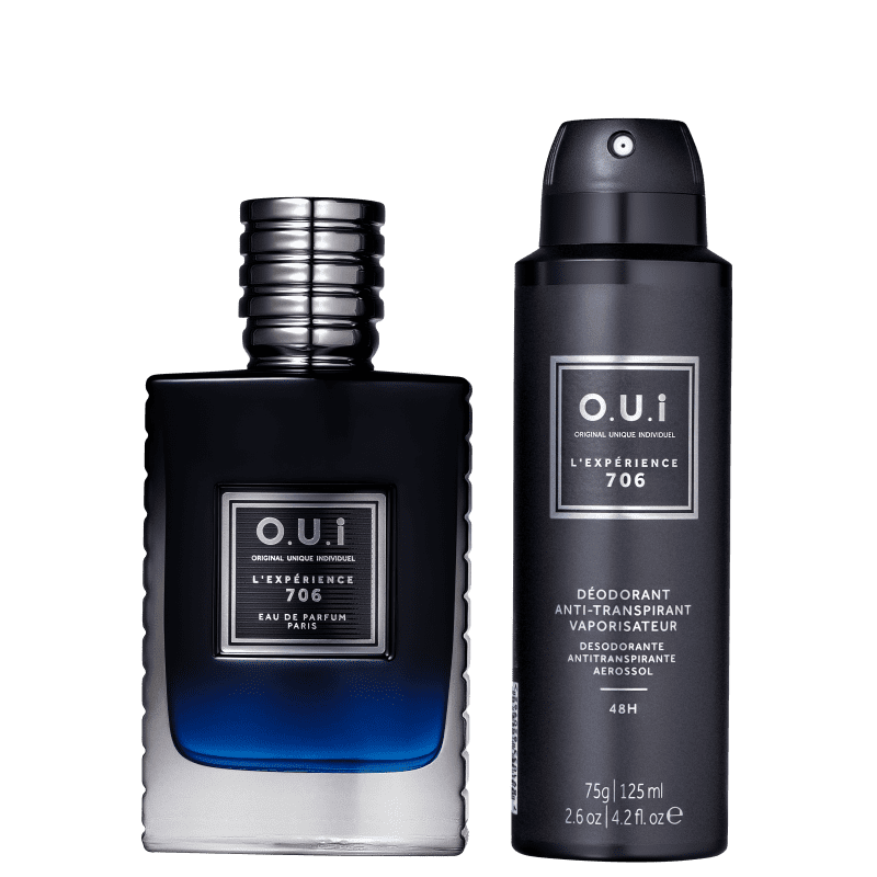 O.U.i Kit L’Experience 706 - Eau de Parfum 75ml + Desodorante 75g