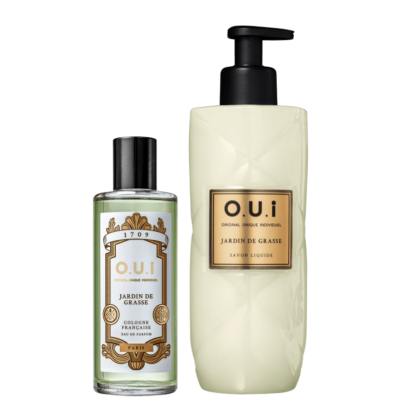 Kit O.U.i Jardin de Grasse - Eau de Parfum 115ml + Sabonete Líquido 400ml