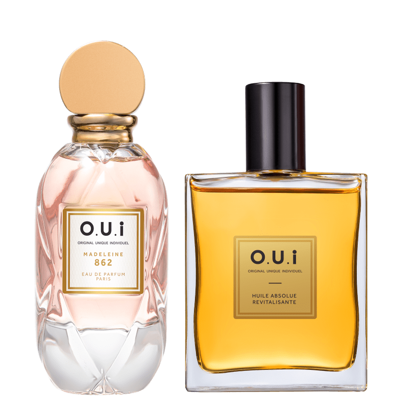 Conjunto Madeleine 862 O.U.i Feminino - Eau de Parfum 75ml + Óleo Multifuncional 100ml